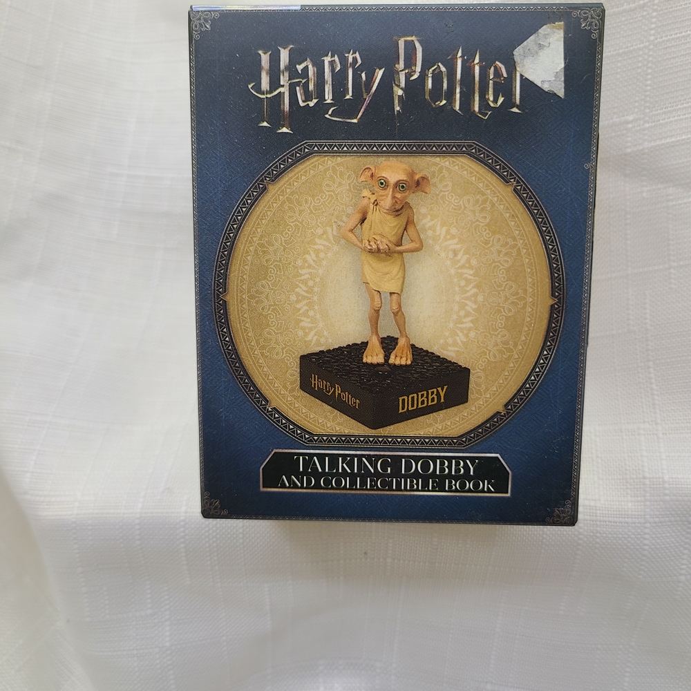 Harry Potter Talking Dobby and Collectible Book